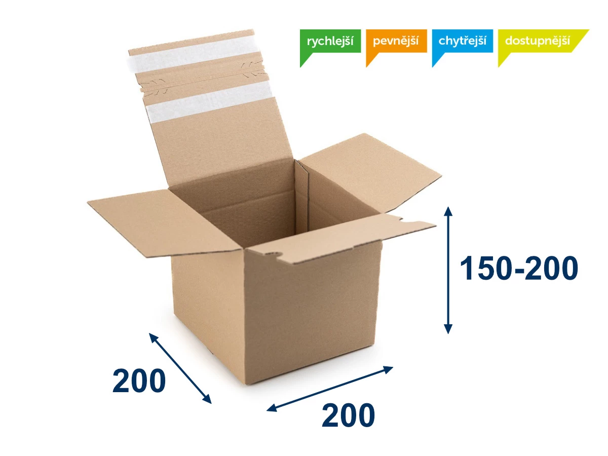 Rychlouzavírací krabice SPEEDBOX 200x200x200/150 3VVL 2LP - 001