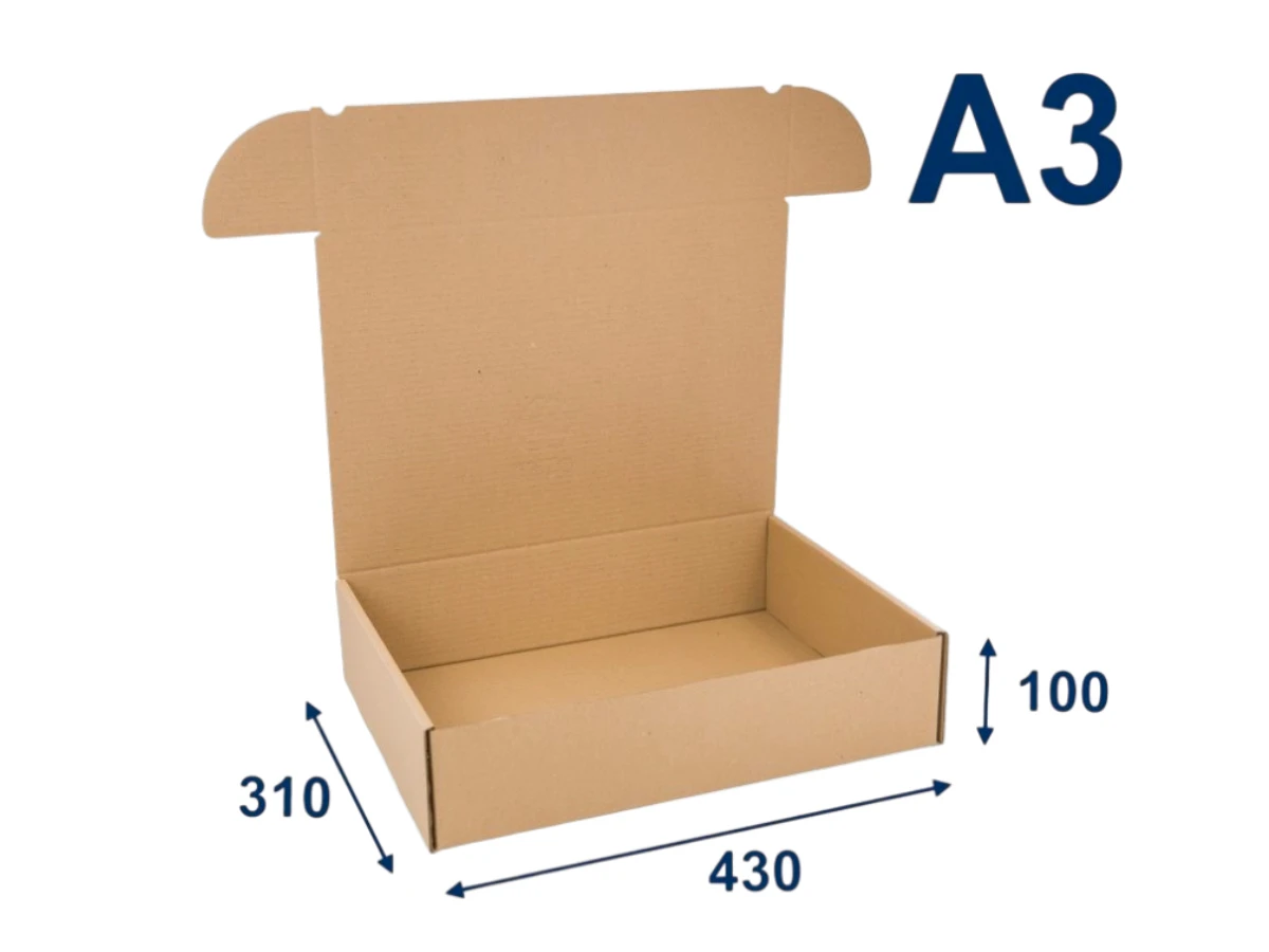 Krabice na tiskoviny A3 430x310x100 3VVL premium - 001