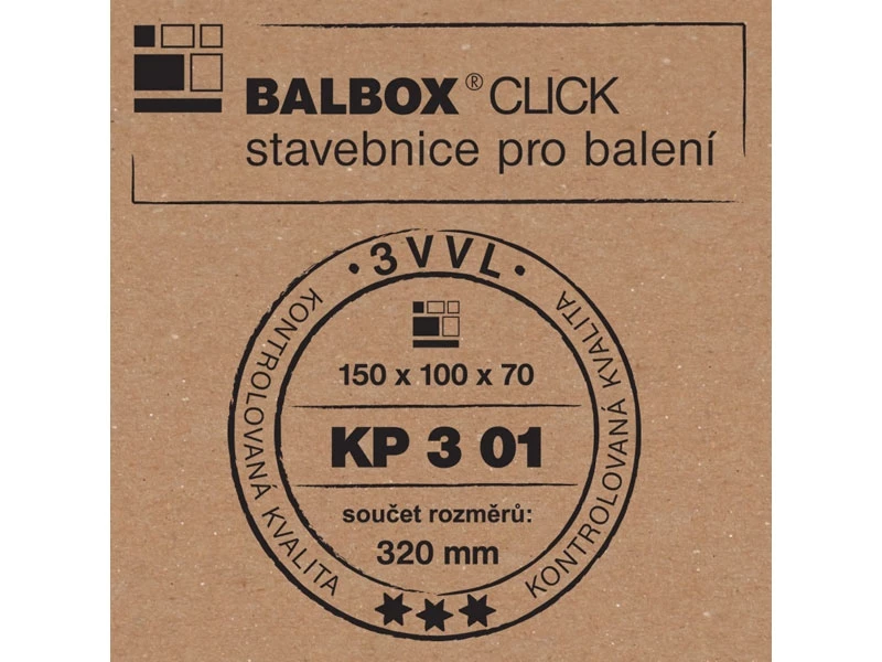 Krabice poštovní 145x95x55 3VVL - 003
