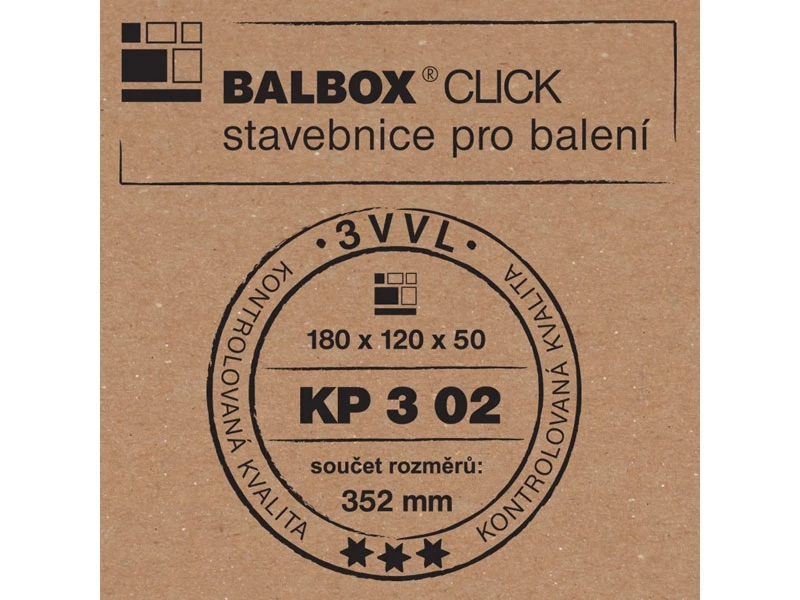 Krabice poštovní 175x115x37 3VVL - 002