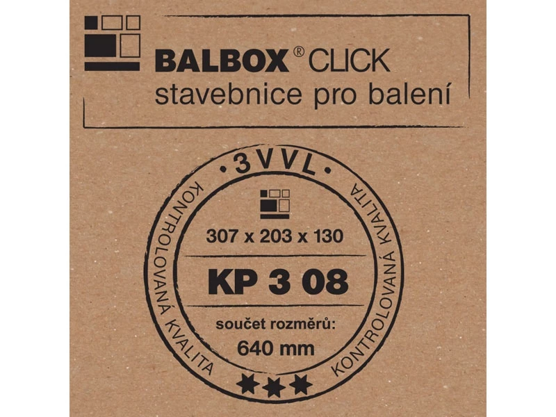 Krabice poštovní 302x198x115 3VVL - 002