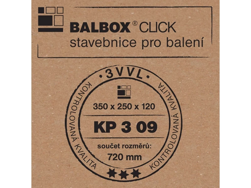 Krabice poštovní 345x245x105 3VVL - 002