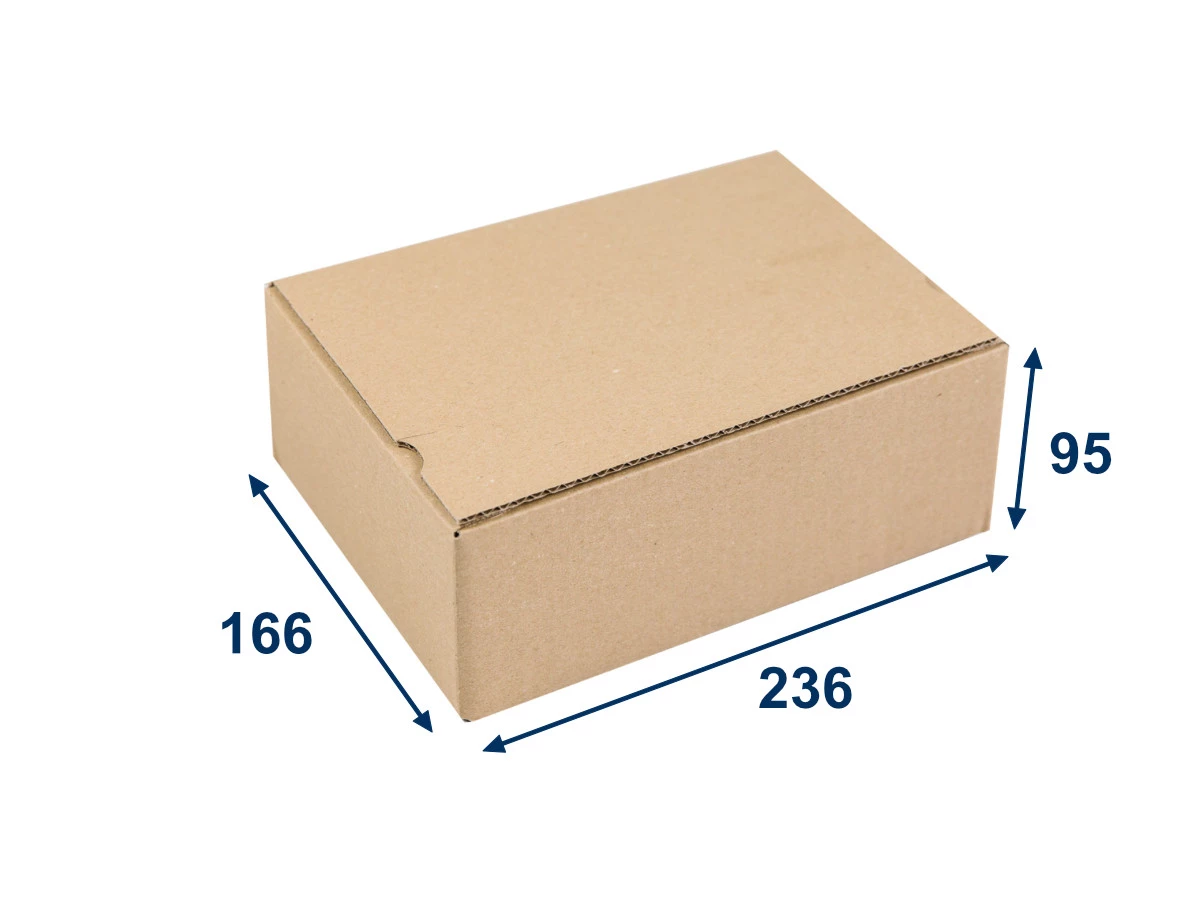 Krabice SPEEDBOX 236x166x95 3VVL 1LP hnědá - 002