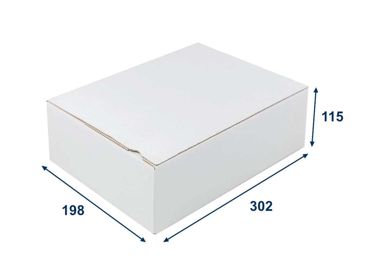 Krabice SPEEDBOX 302x198x115 3VVL 1LP bílá - 001