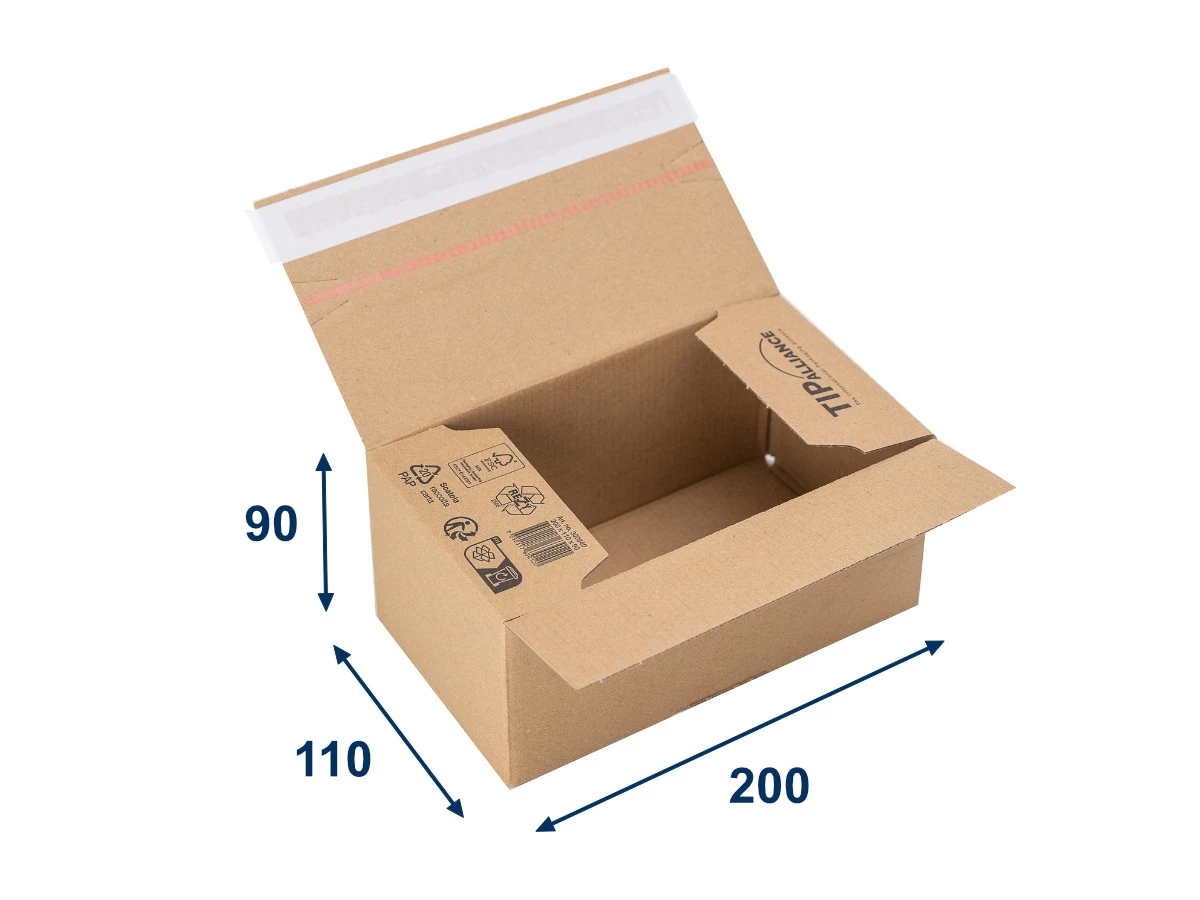 Krabice SPEEDBOX PREMIUM 200x110x90 3VVL, vlna E - 001