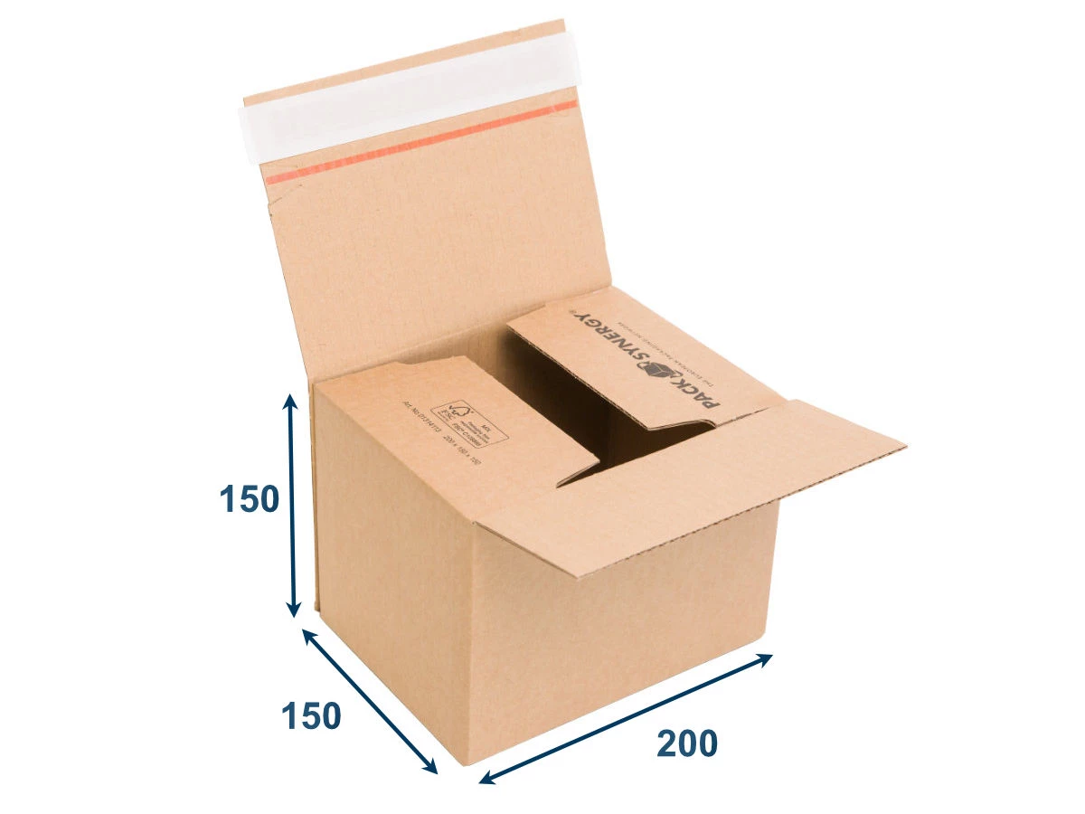 Krabice SPEEDBOX PREMIUM 200x150x150 3VVL, vlna E - 001