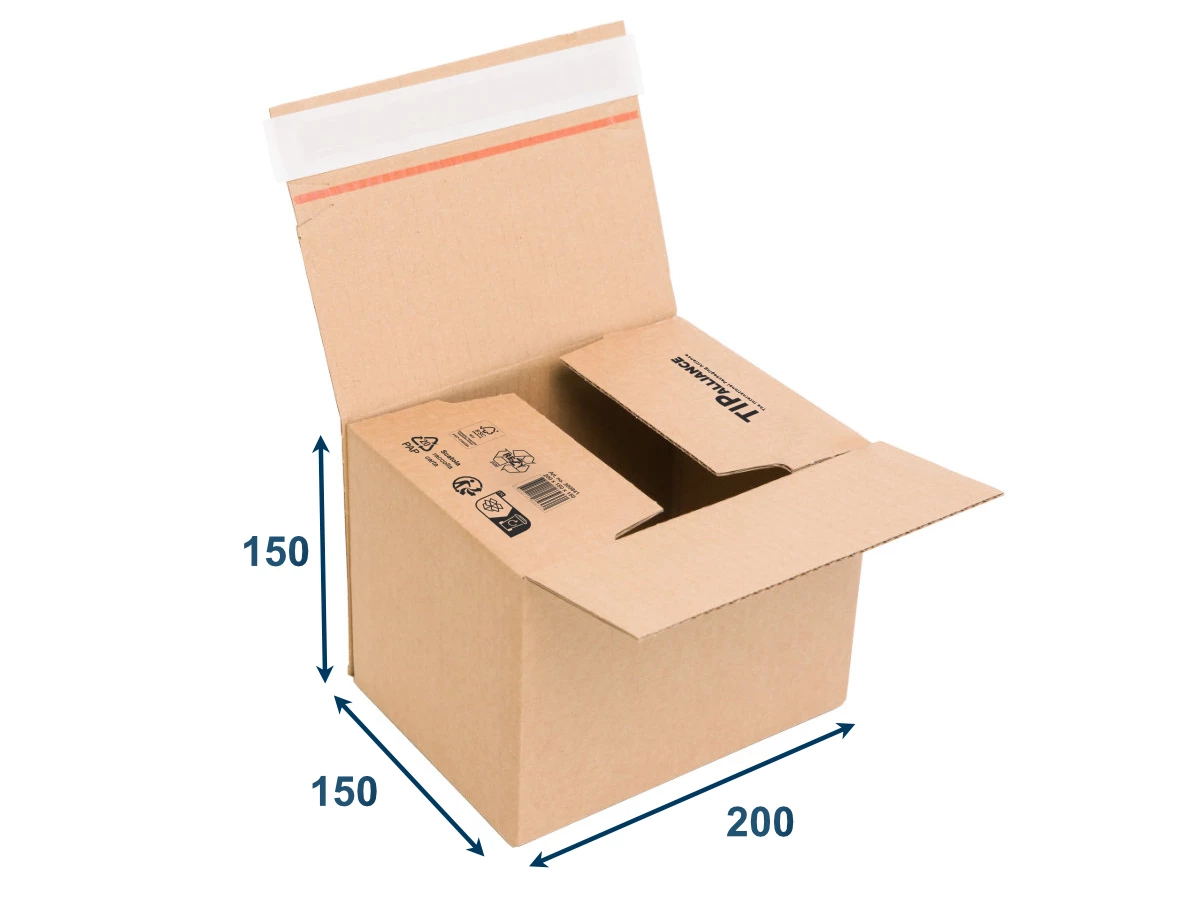 Krabice SPEEDBOX PREMIUM 200x150x150 3VVL, vlna E - 001