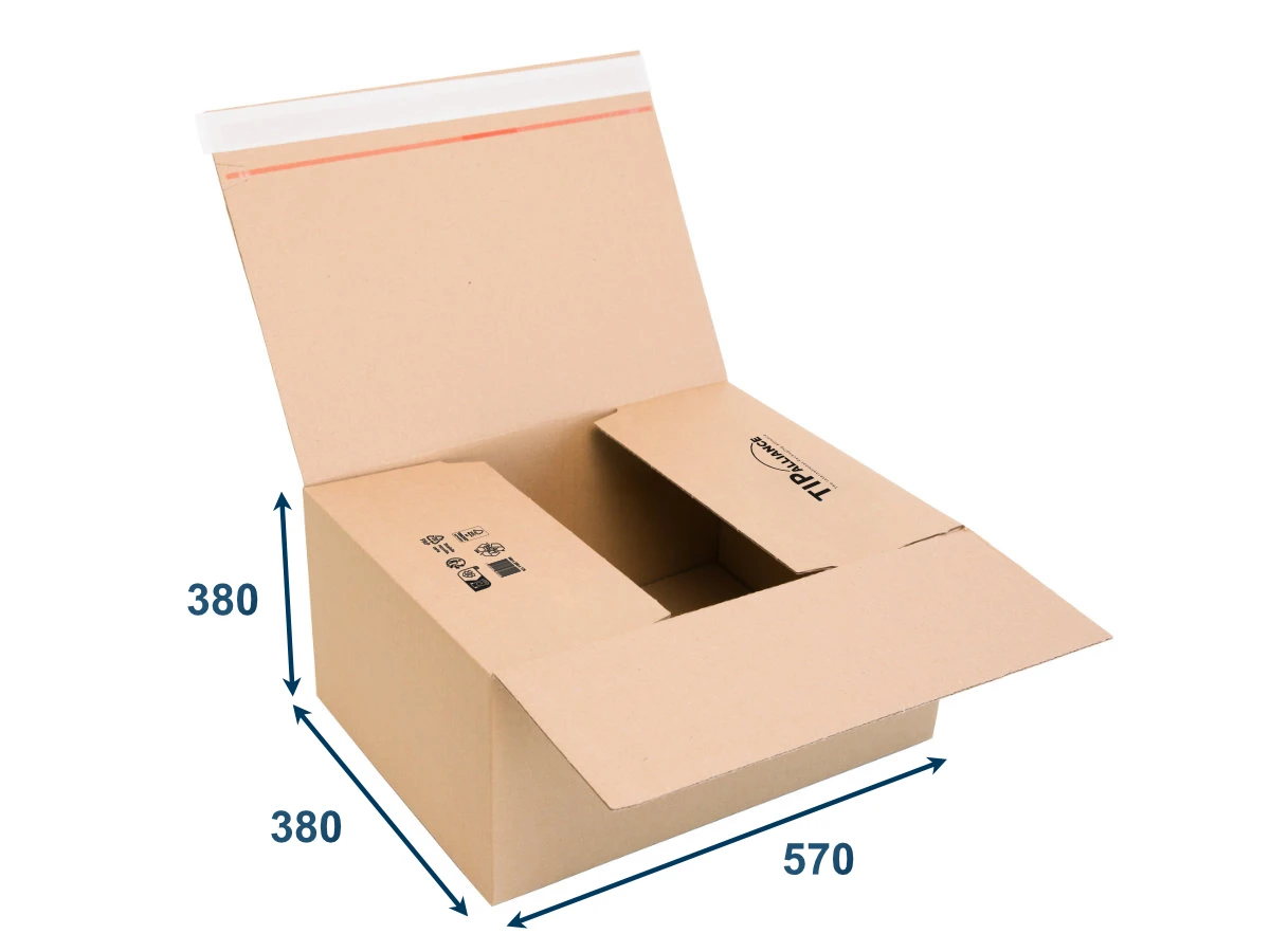 Krabice SPEEDBOX PREMIUM 570x380x380 3VVL, vlna B - 001