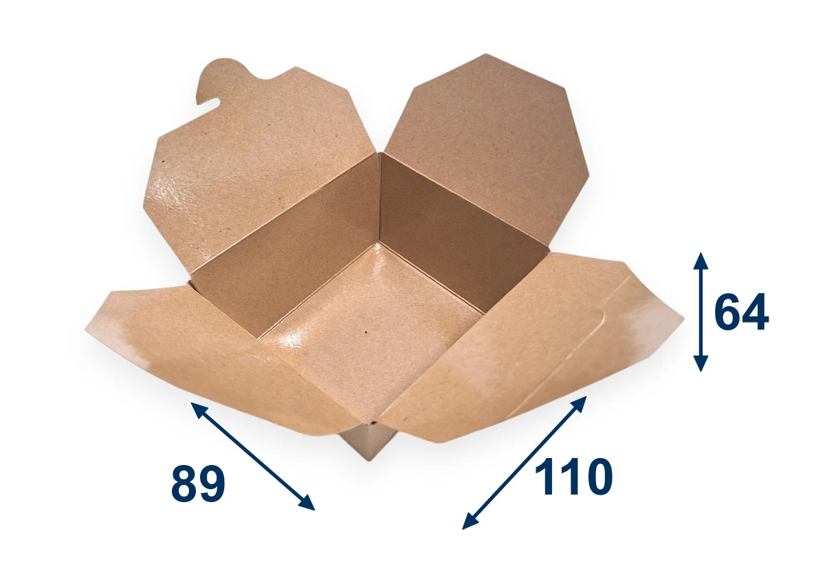 Krabička na jídlo S 110x89x64 mm - 700ml - 001