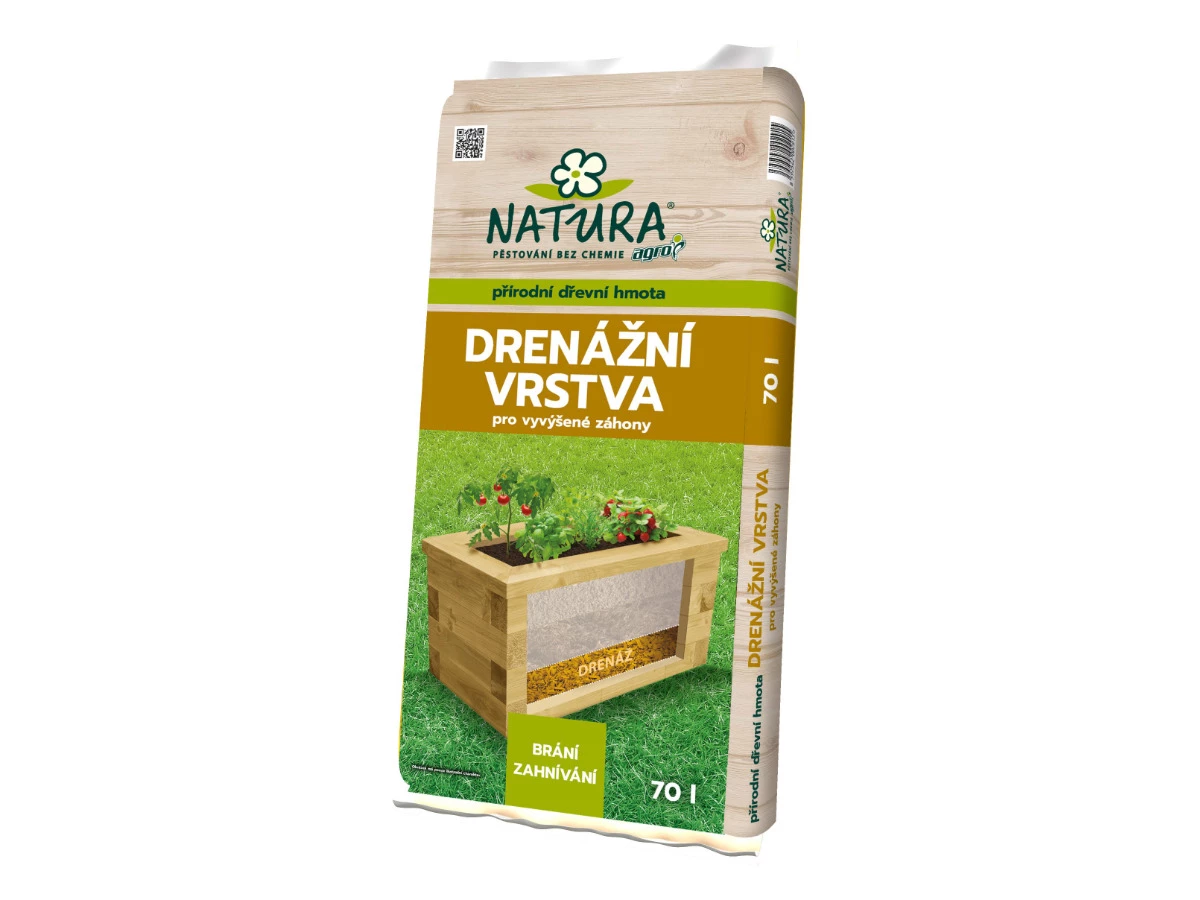 NATURA Drenáž pro vyvýšené záhony 70 l - 001