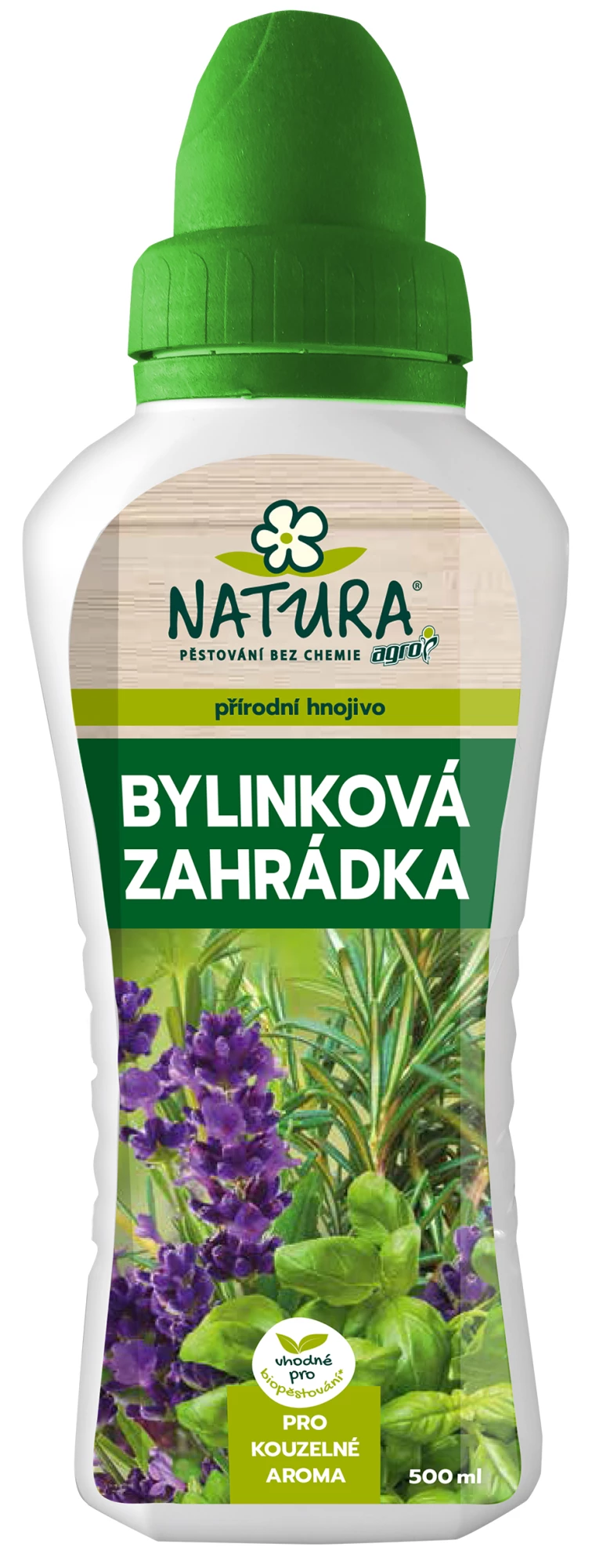NATURA kapalné hnojivo bylinková zahrada 0,5 l - 001