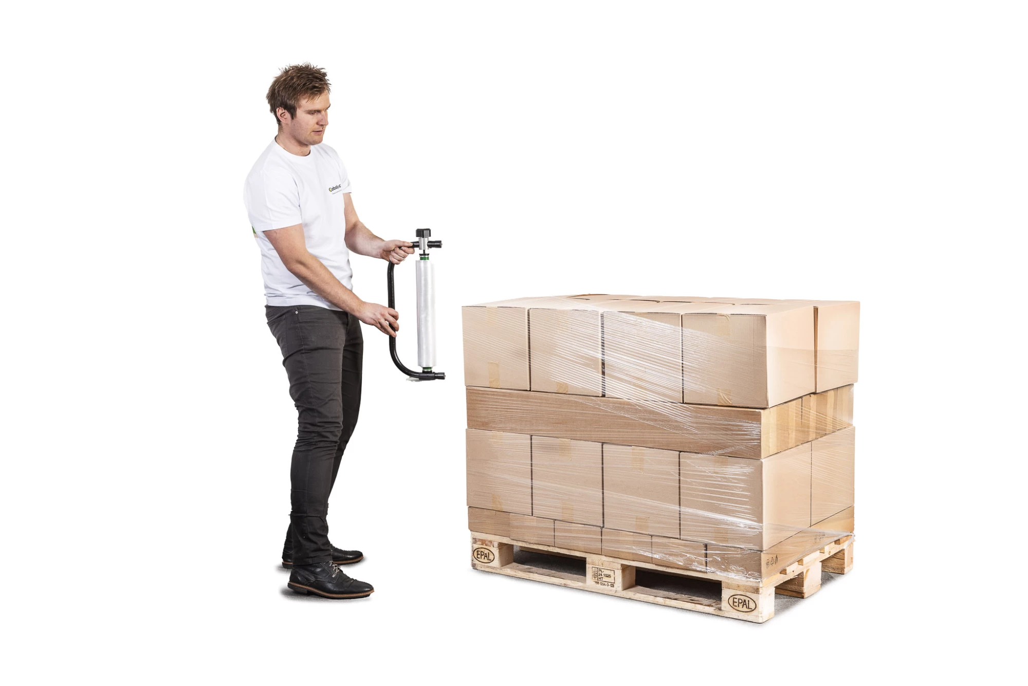 Odvíječ průtažné fólie STRETCH BOLT - 006