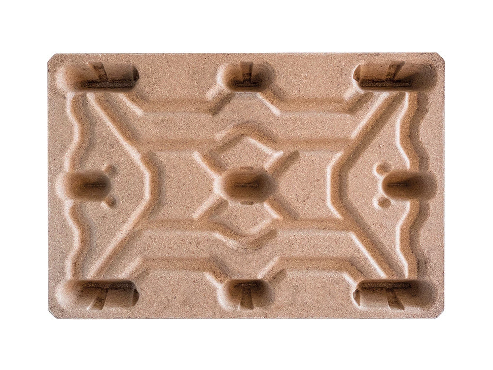 Paleta dřevěná lisovaná 1200x800mm, nosnost 1500kg - 002