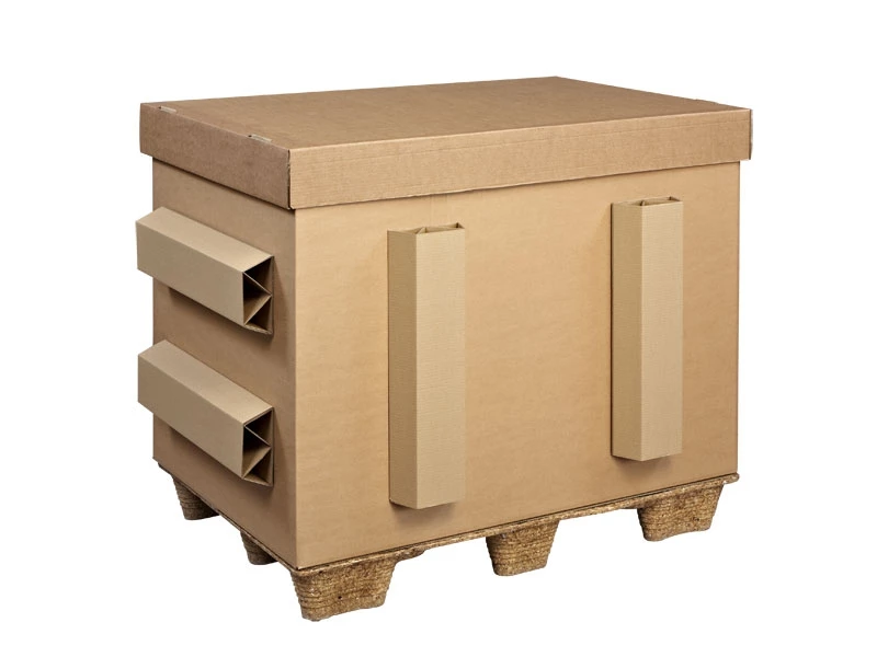 Paleta lisovaná INKA F11 - 1140x1140x135 (container) - nosnost 900kg - 006