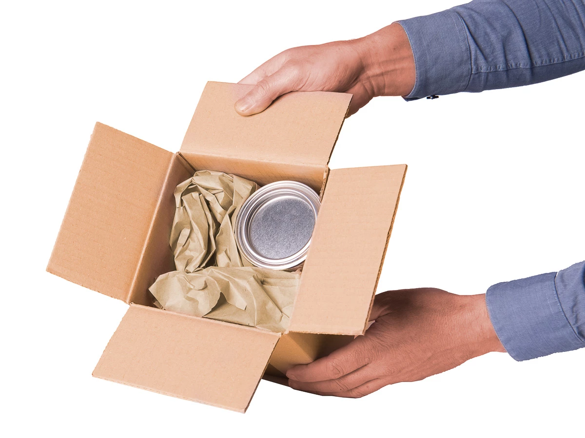Papírová výplň v boxu Taháček, 80 g/m2, 455 bm - 006