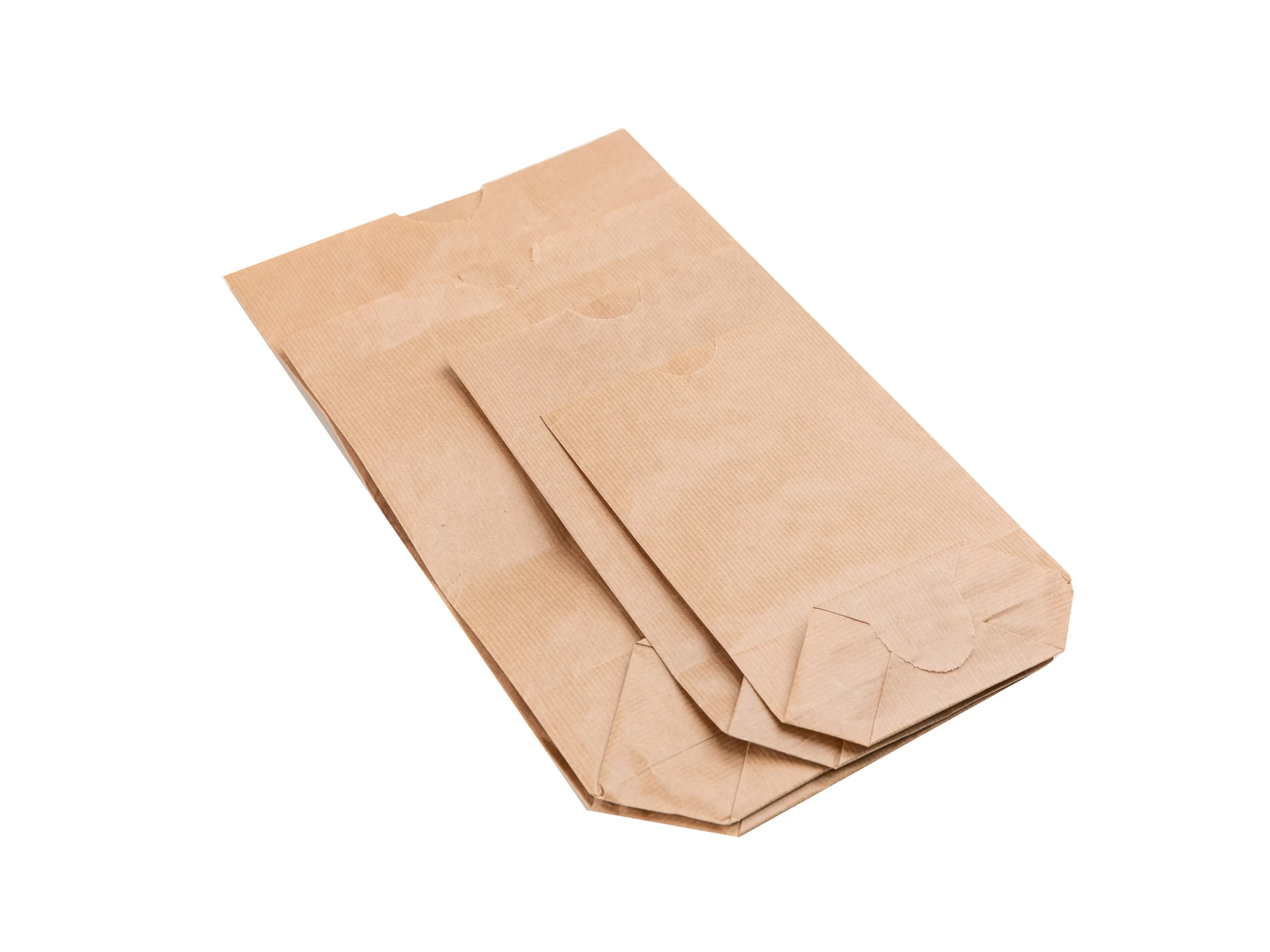 Papírový sáček 225x310mm s křížovm dnem 85mm, nosnost 2kg - 006