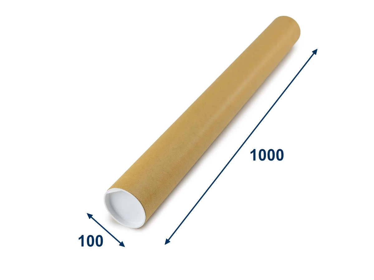 Papírový tubus 100x20x1000 - 001
