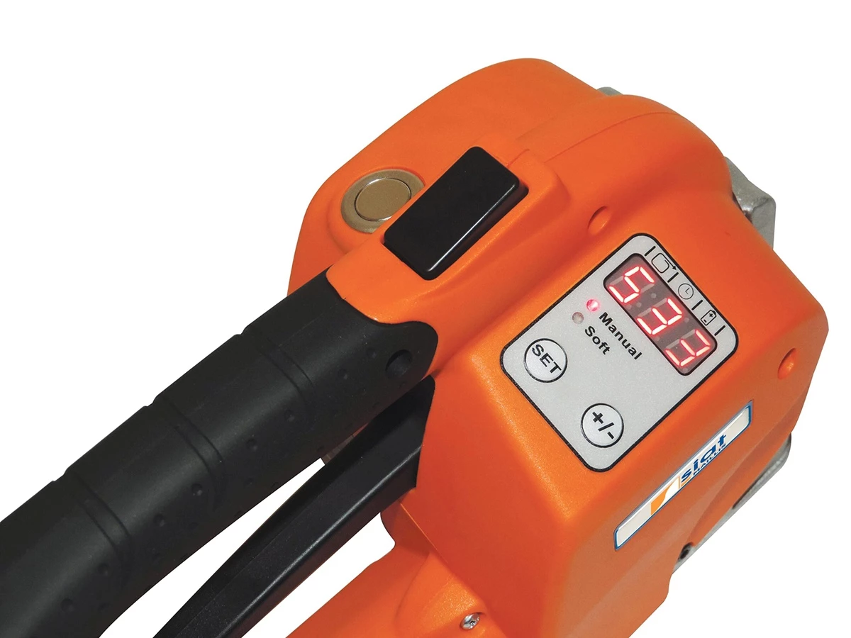 Páskovač akumulátorový GT-smart+, PP, PET, šíře 9 - 16mm (1800N) - 002