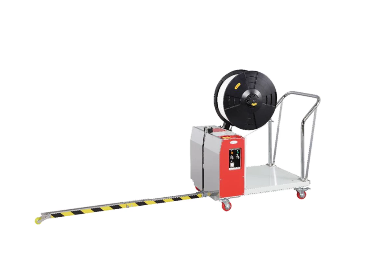 Páskovač palet TP-502MV poloautomatický pro PP pásku - 001