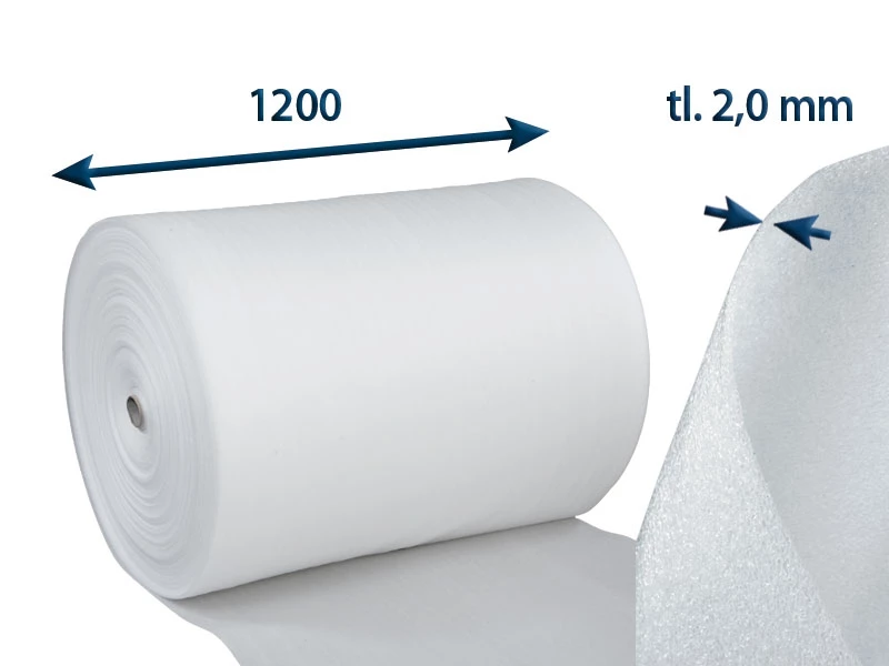 Pěnový polyetylen 2 mm v roli šíře 1200 mm - 001