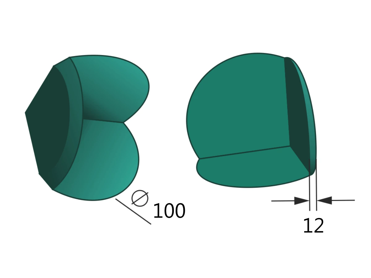 Pěnový polyetylénový ROH C 100x12 - 002