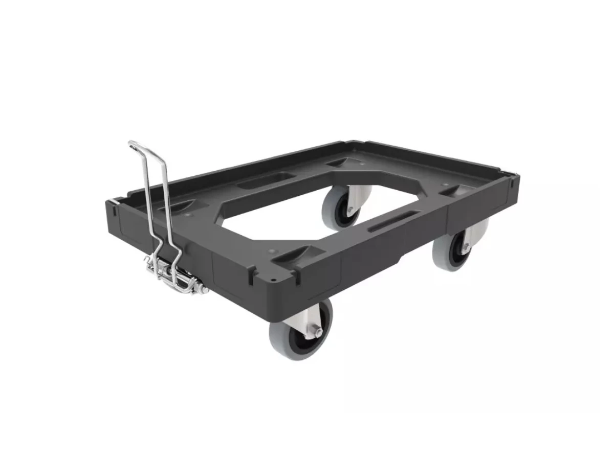 Podvozek pod přepravky s tažným zařízením 600x400 nosnost 300kg - 001