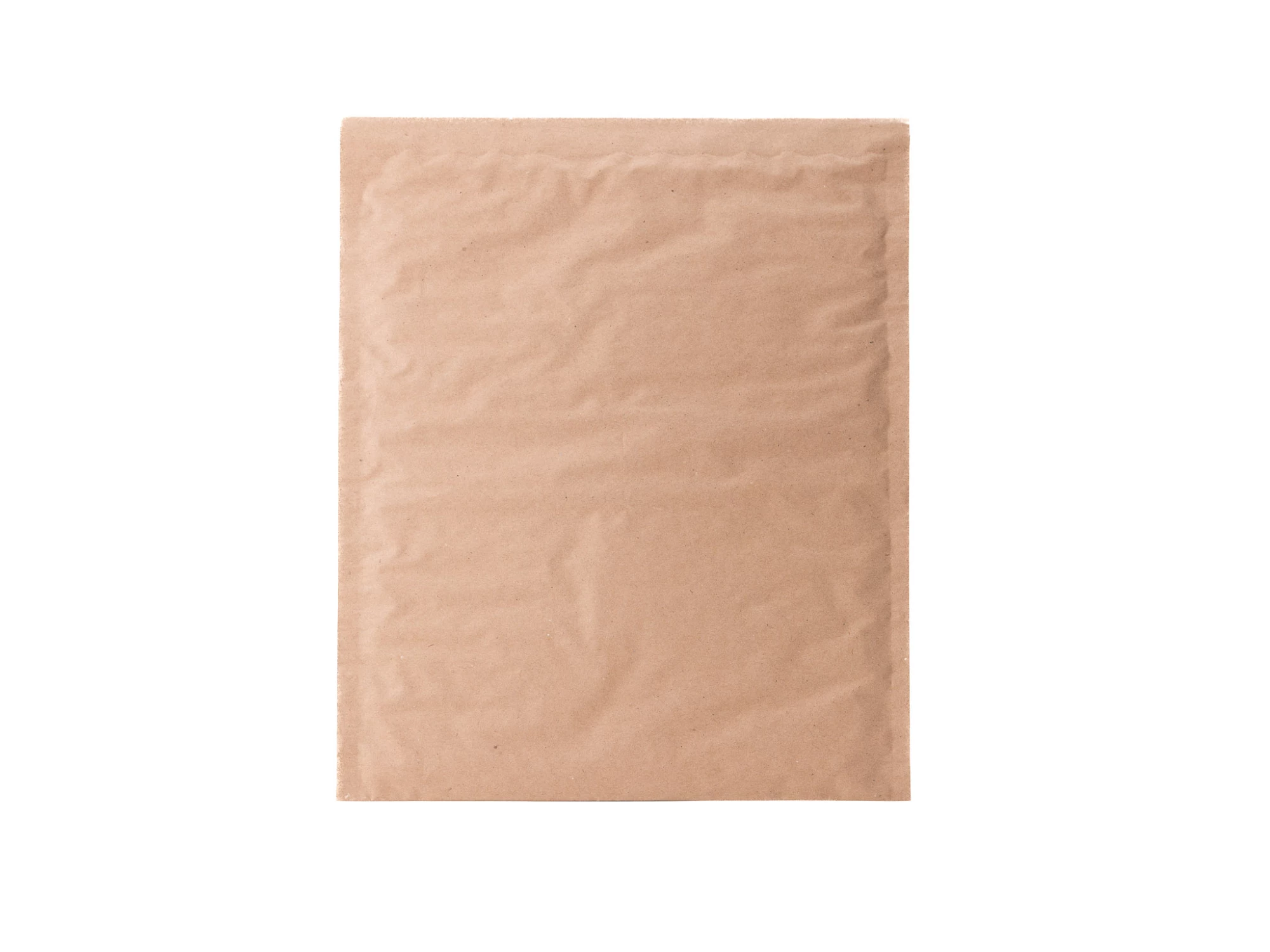 Protinárazová papírová obálka 310x375mm, s vystýlkou, samolepicí, hnědá - 001