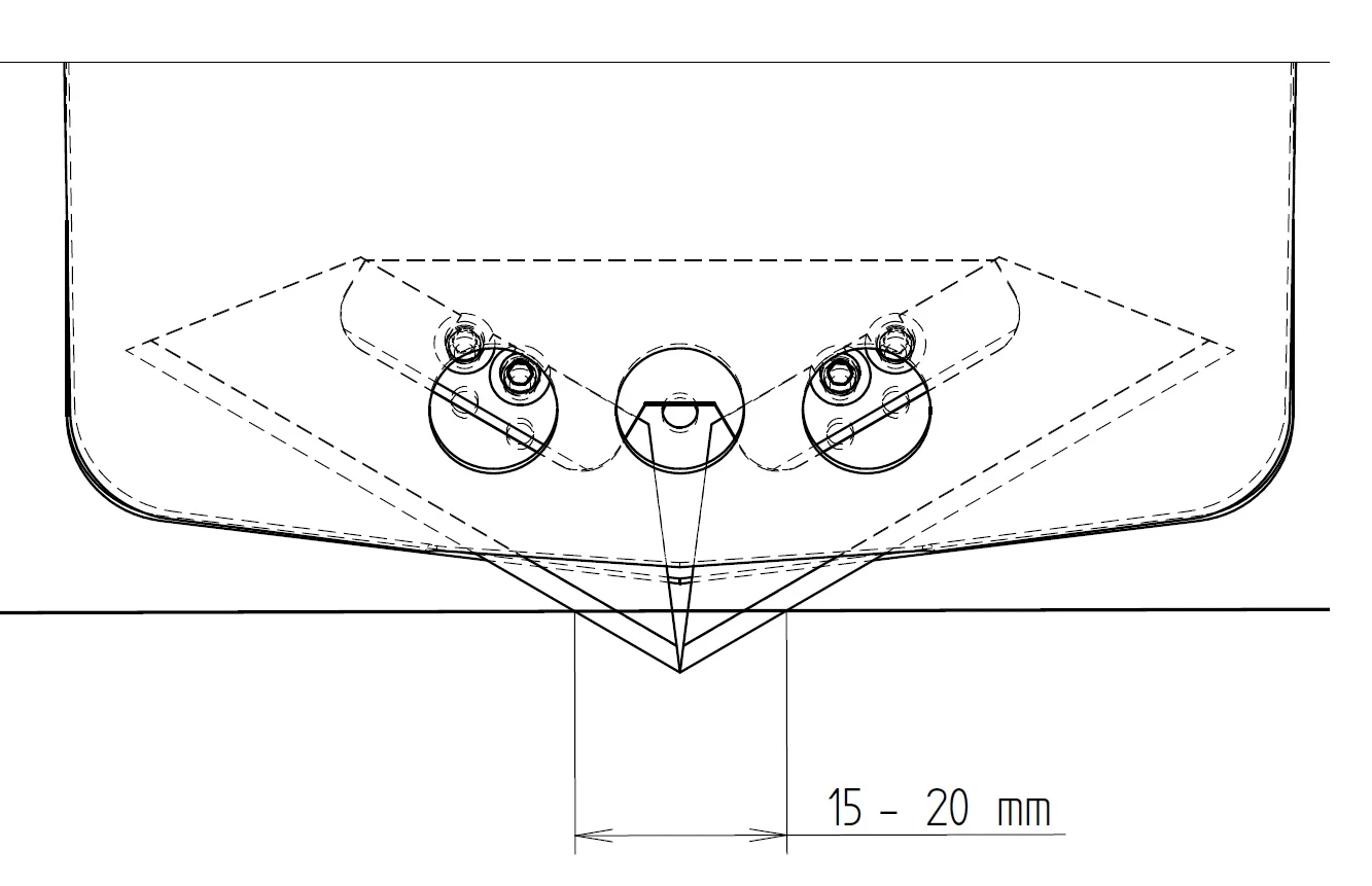 Řezačka stojanová 1000mm vodorovná - 002