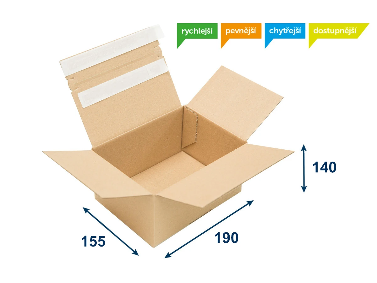 Rychlouzavírací krabice SPEEDBOX 190x155x140 3VVL 2LP - 001