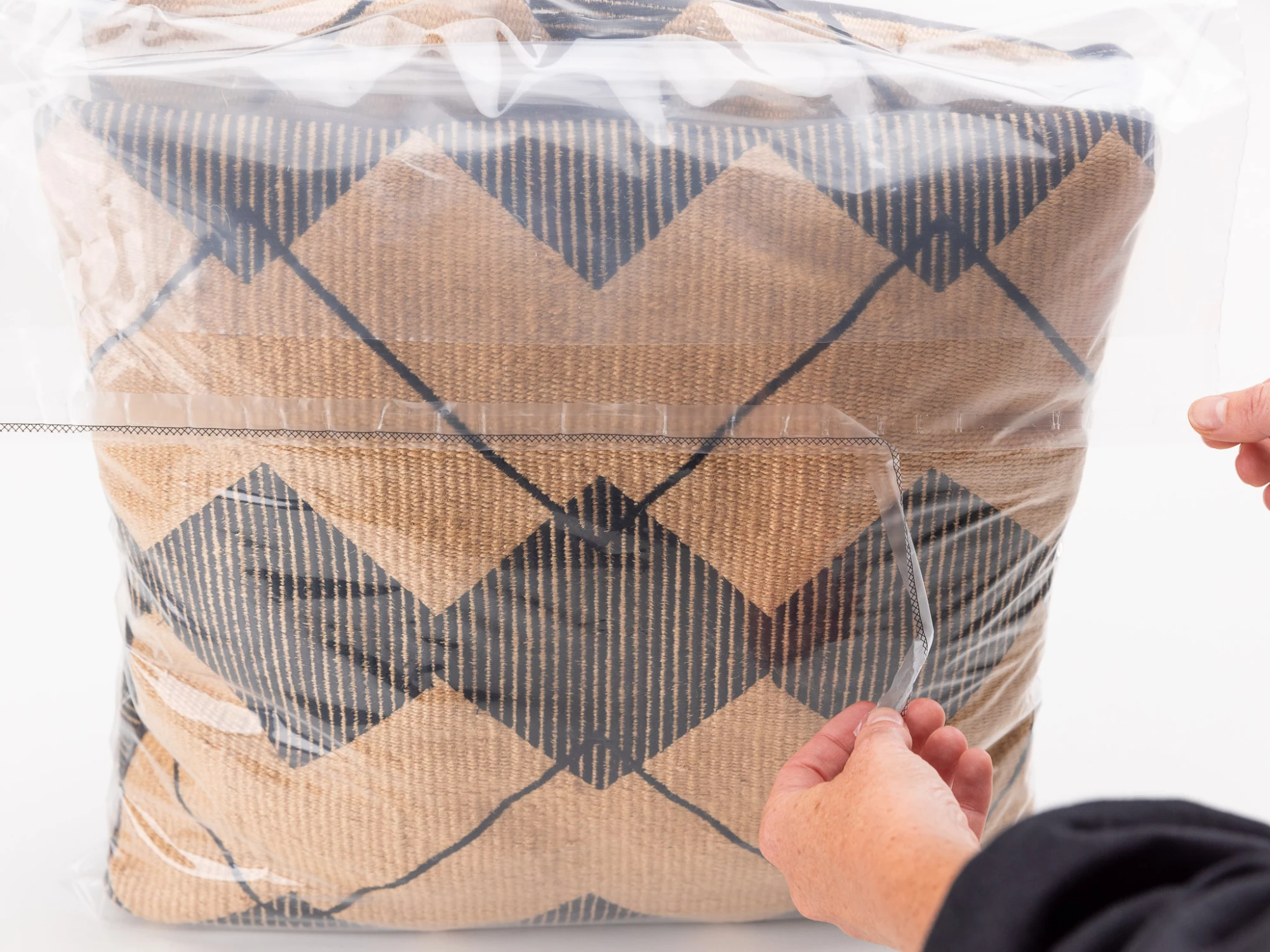 Sáček plochý 600x950+40/0,055 PE, samolepící klopa - 005