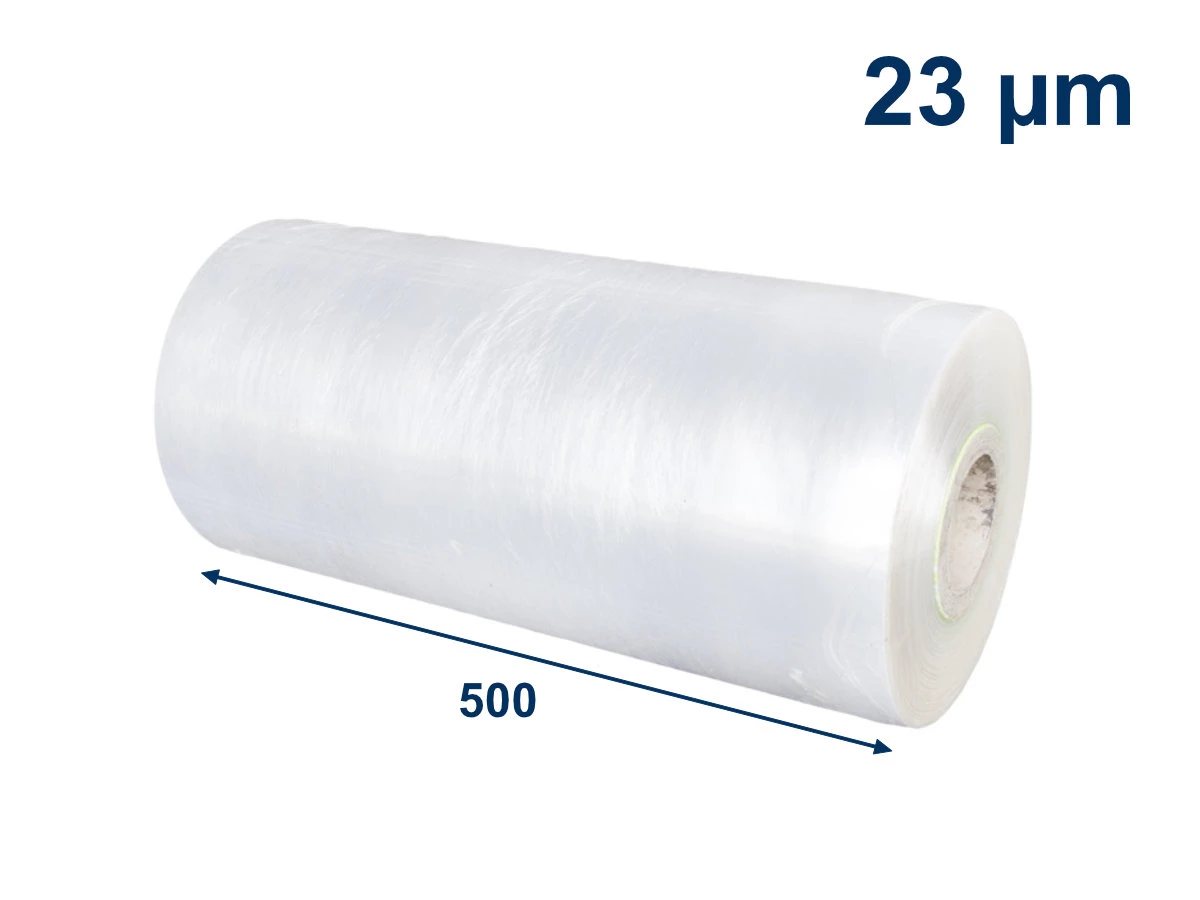 Stretch fólie strojní 500mm/23µm/průtažnost 360% - 001