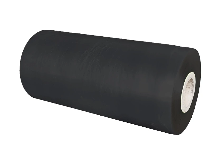 Stretch fólie strojní černá 500mm/23µm/průtažnost 150% - 001