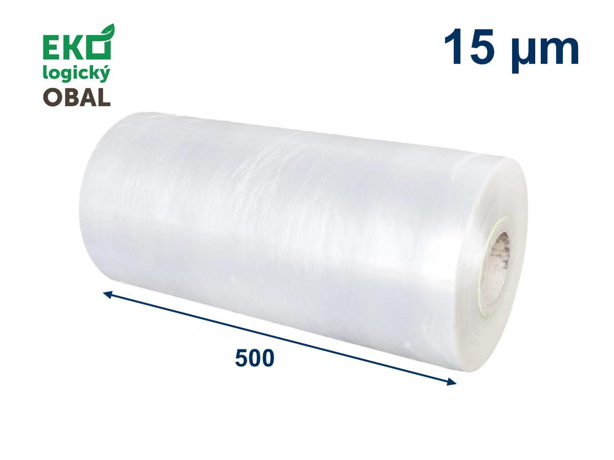 Stretch fólie strojní průtažná NANO GREEN 500mm/15µm - 001