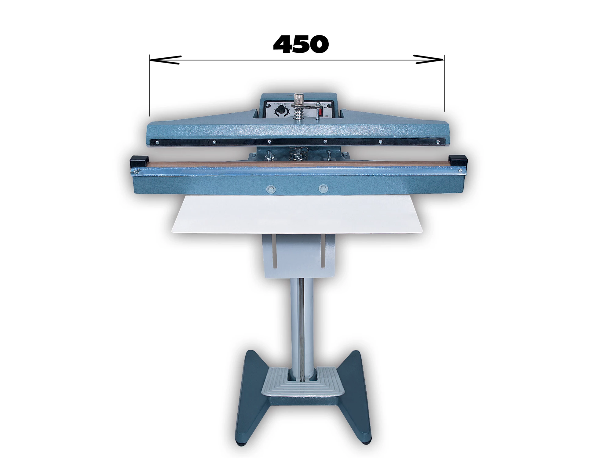Svářečka KF 450 F stojanová - šíře čelisti 450mm - 001