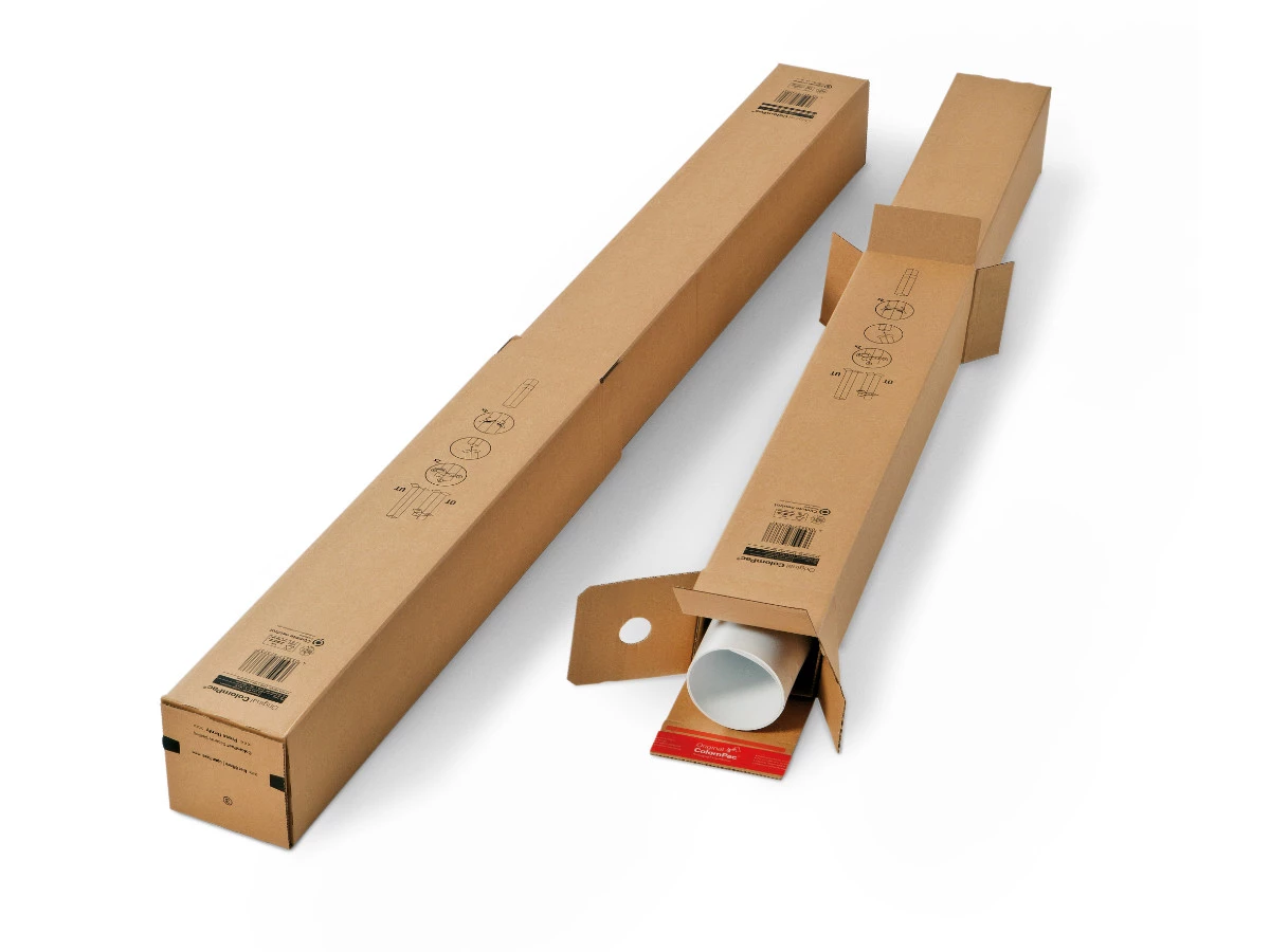 Teleskopický papírový tubus s nastavitelnou délkou 107-164 cm - 001