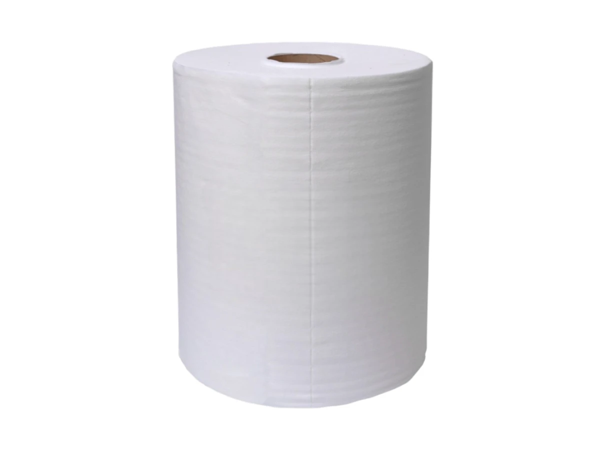 Utěrka z netkané textilie bílá, 300 útržků 370x330mm - 001