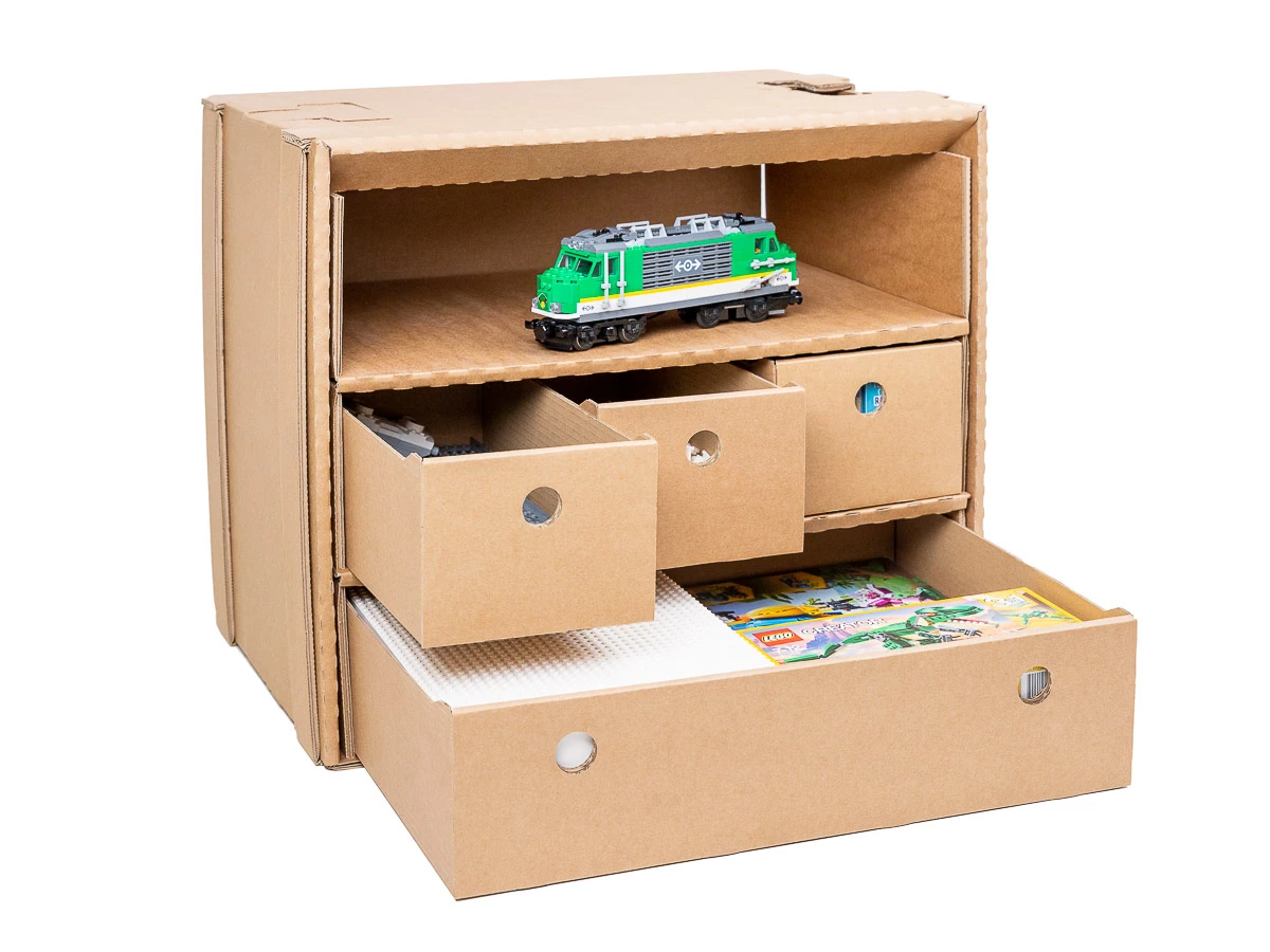 Základní regálový box 600x400x500 - 003