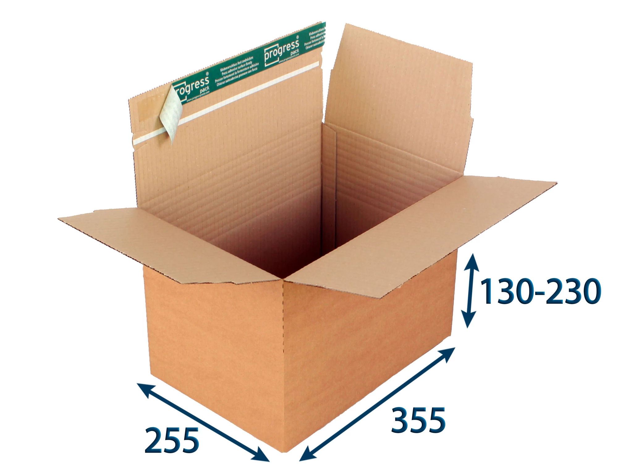 Zásilková krabice 355x255x130-230 SPEEDBOX - 001