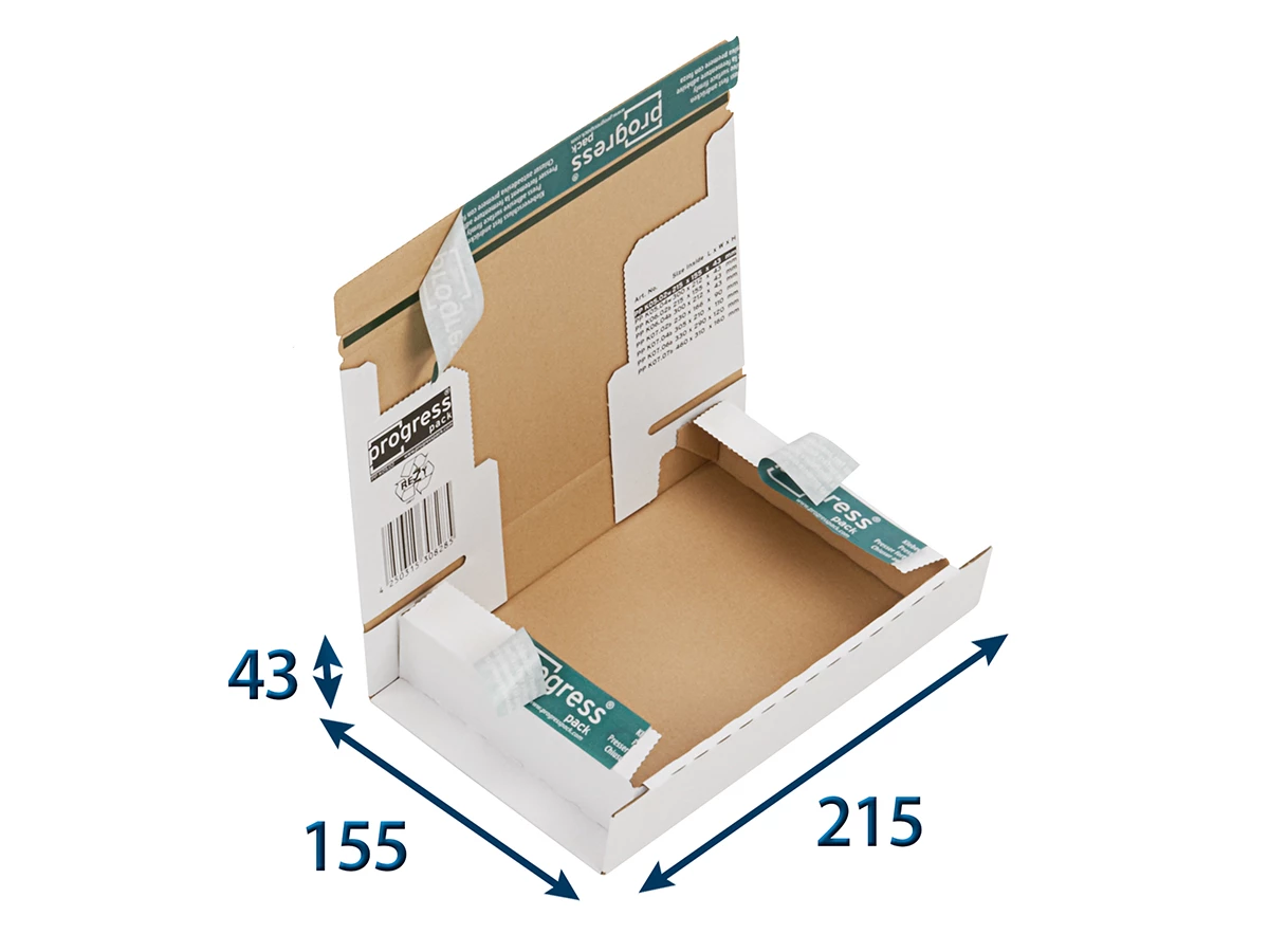 Zásilková krabice A5+ 215x155x43 SECURE - 001