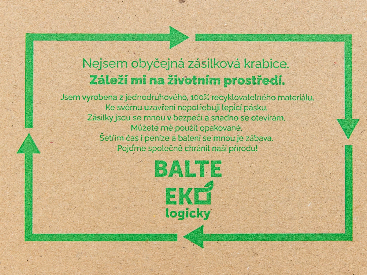 Zásilková krabice EKOBOX 165x110x100 3VVL - 005