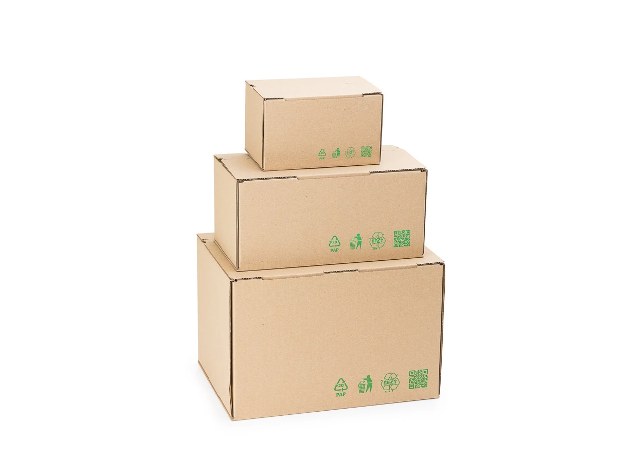 Zásilková krabice EKOBOX 165x110x100 3VVL - 009