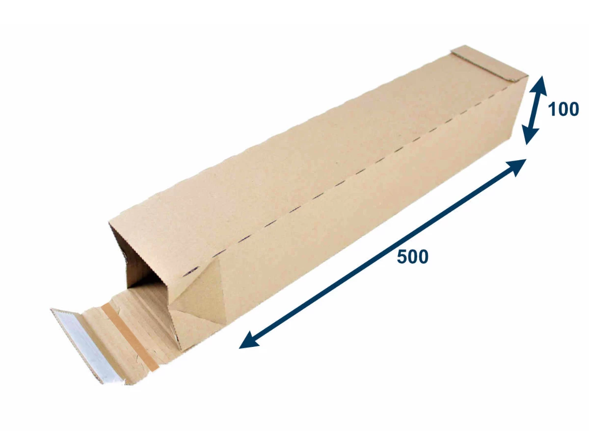 Zásilkový tubus 105x105x515 3VVL rychlouzavírací - 001