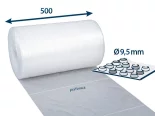 Bublinková fólie v roli šíře 500 mm perforovaná