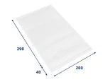 Bublinkový sáček 200x290+40mm, s lepící páskou