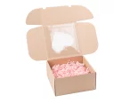 Dárkový set - 25ks malé krabice se srdcem + 1ks Sizzle Pink 1,25kg