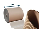 Dvouvrstvá lepenka v roli šíře 1200 mm "B"