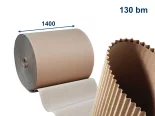 Dvouvrstvá lepenka v roli šíře 1400 mm "B", 210 g/m2