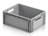 Euro přepravka 400x300x170 - šedá