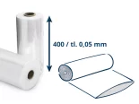 Fólie polyetylénová hadice š.400/tl.0,05 v roli, 10 kg