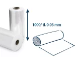 Fólie polyetylénová - Plochá š.1000/0,03